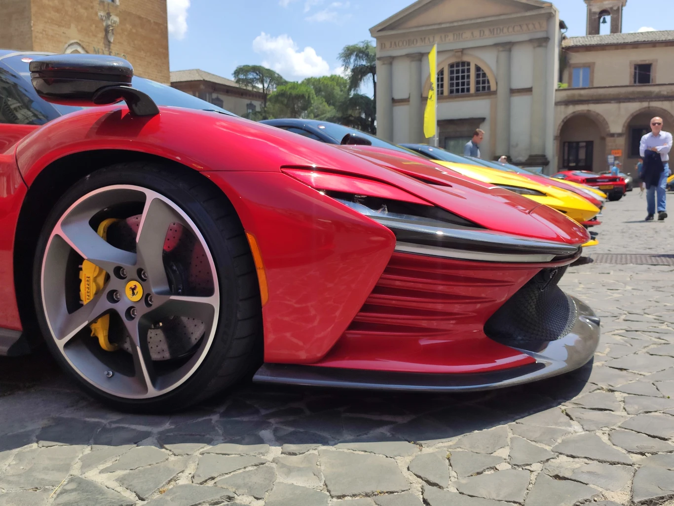 Ferrari Cavalcade w Orvieto