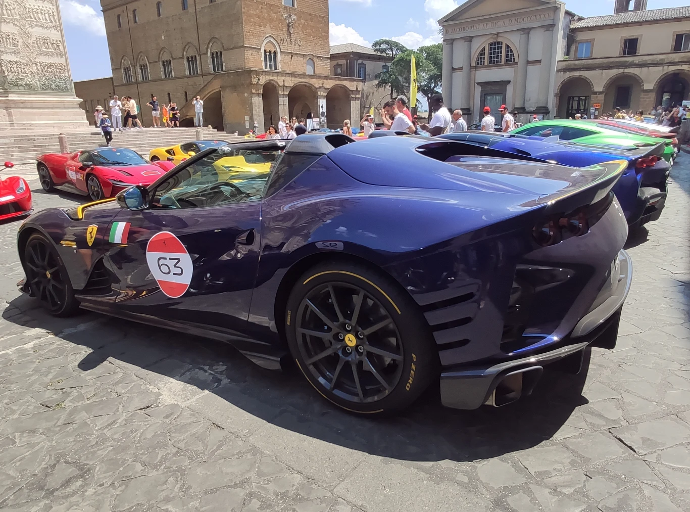 Ferrari Cavalcade w Orvieto