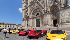 Ferrari Cavalcade w Orvieto