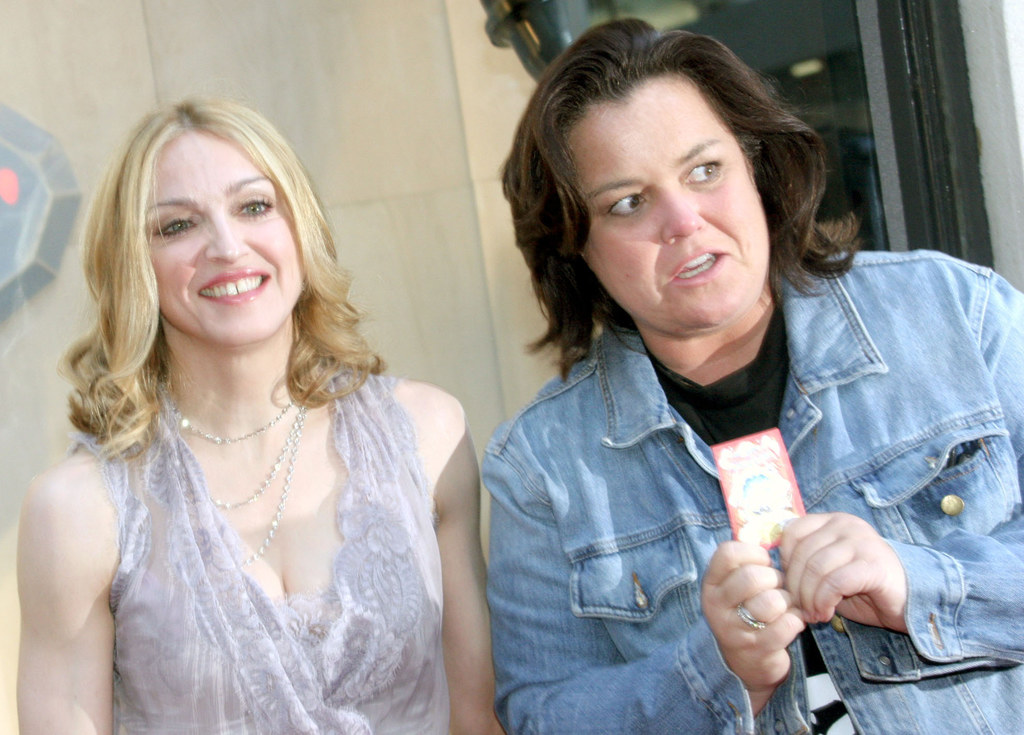 Madonna i Rosie O'Donnell w 2005 r.