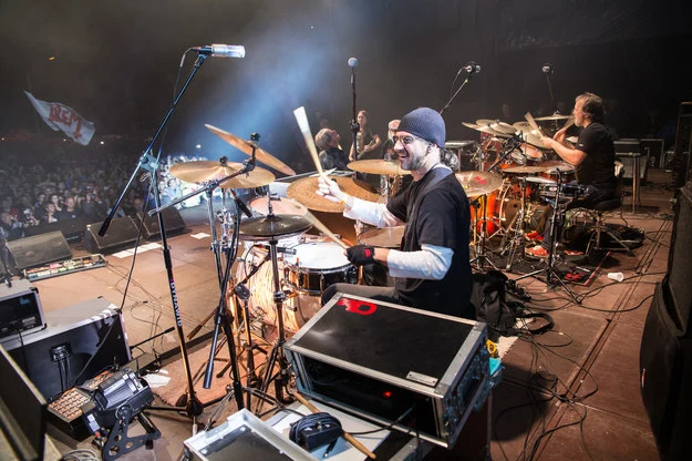 Tomasz Kwiatkowski (Cree) i Zbigniew Szczerbiński (Dżem) na jednej scenie Tomasz Kwiatkowski (Cree) i Zbigniew Szczerbiński (Dżem) na jednej scenie