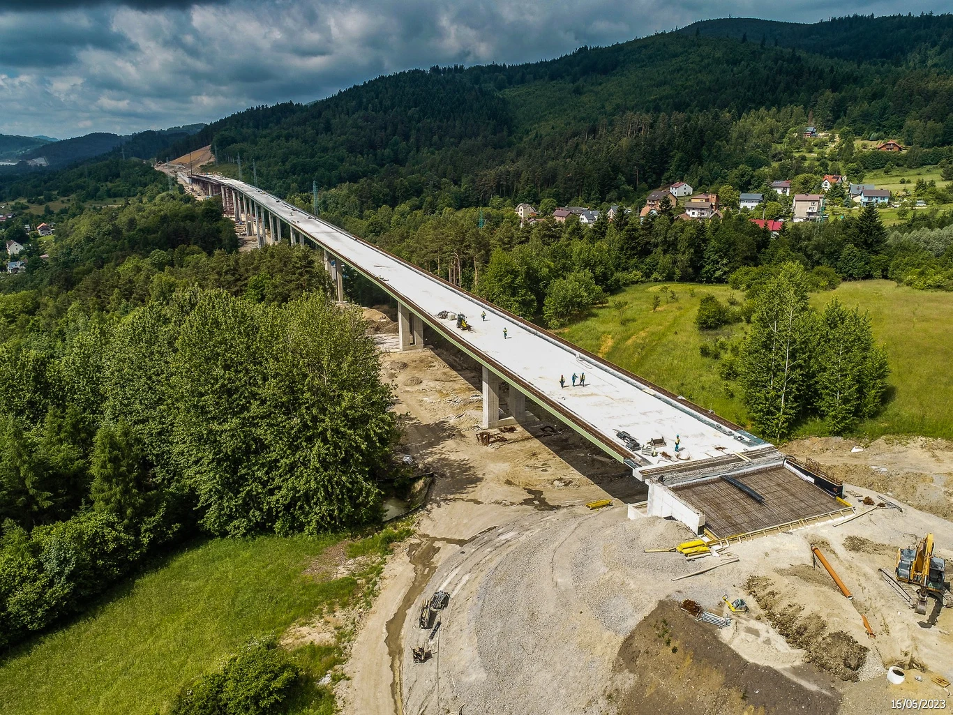 Na 8-km odcinku drogi S1 powstanie aż pięć estakad