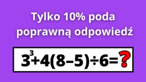 Amerykańska zagadka matematyczna, którą rozwiąże niespełna 30 proc. Poradzisz sobie?