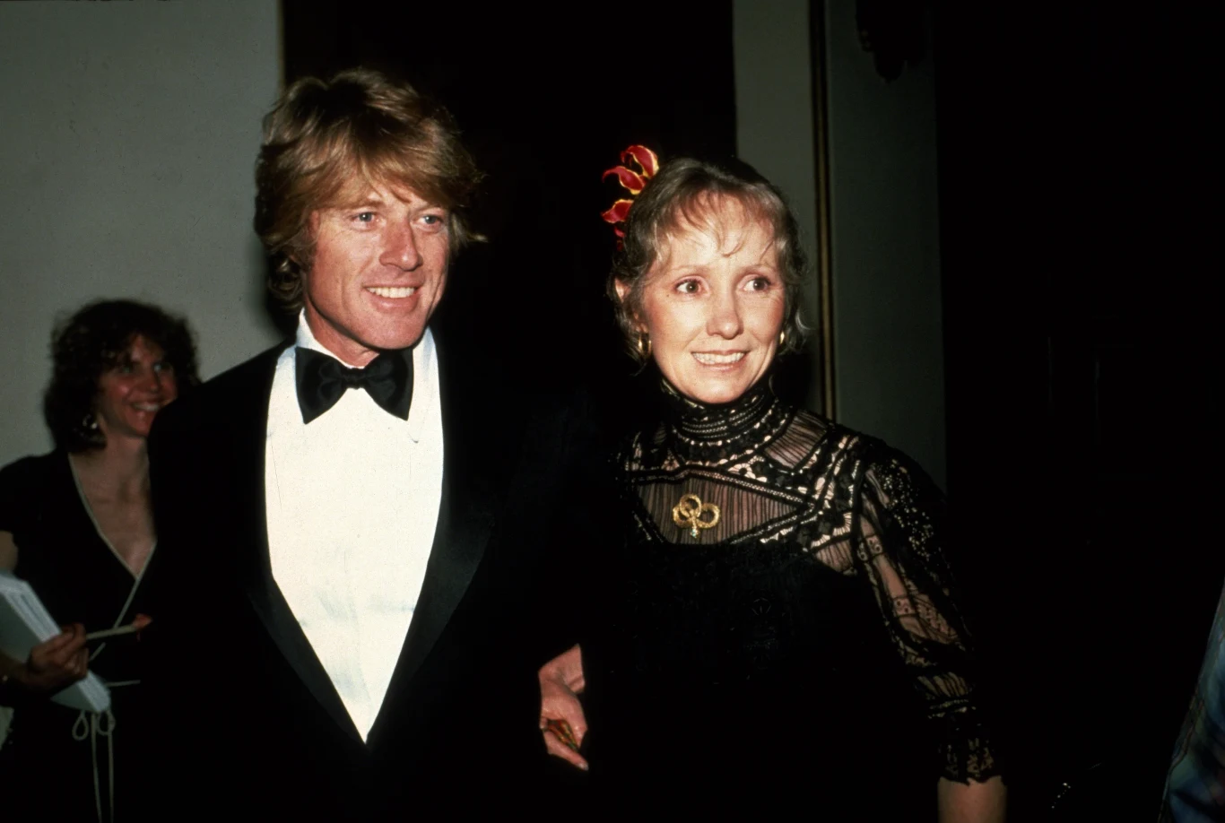 Robert Redford z żoną, Lolą Robert Redford z żoną, Lolą