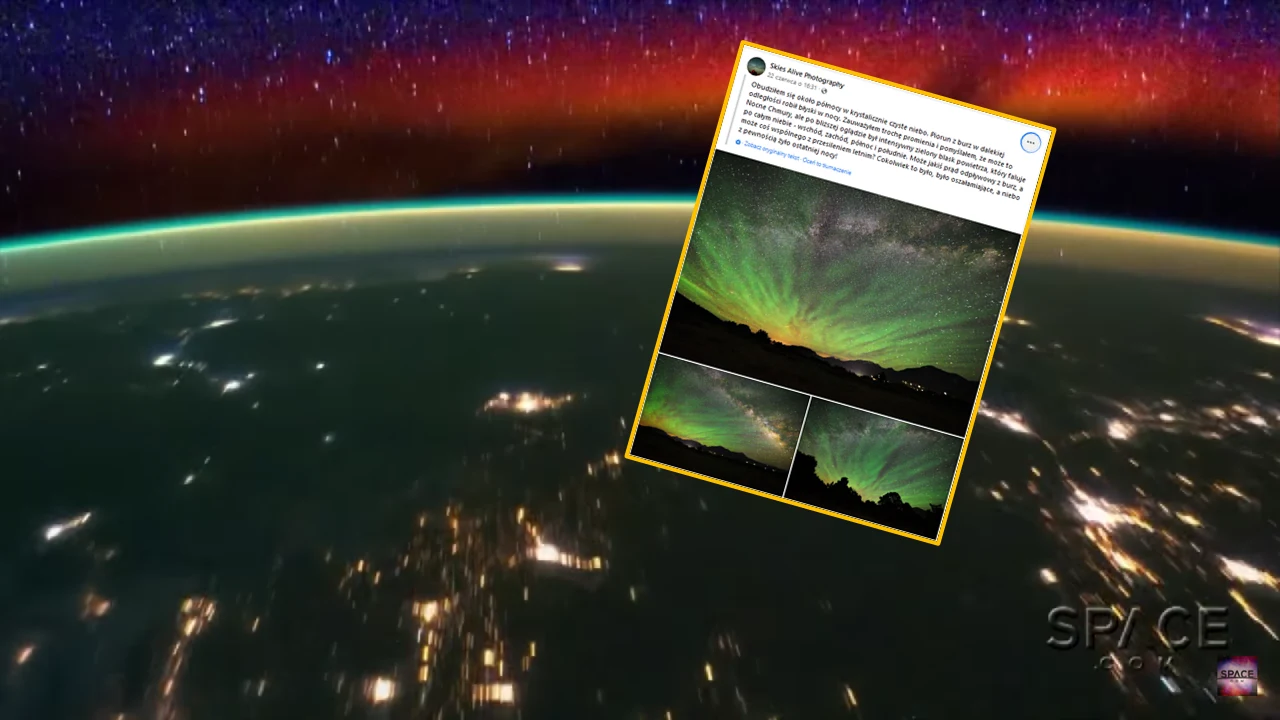 Fotograf zauważył na niebie niezwykłe zjawisko. Rzadko można je zobaczyć na własne oczy Fotograf zauważył na niebie niezwykłe zjawisko. Rzadko można je zobaczyć na własne oczy