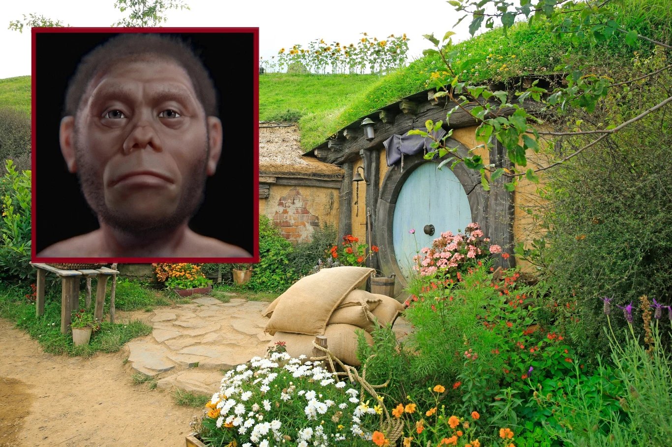 Prawdopodobnie mierzył zaledwie 1,1 metra, czyli mniej więcej tyle, co średnio sześcioletnie dziecko Prawdopodobnie mierzył zaledwie 1,1 metra, czyli mniej więcej tyle, co średnio sześcioletnie dziecko