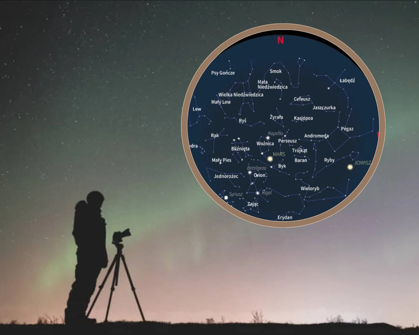 Jak rozpoznać gwiazdozbiory na niebie?