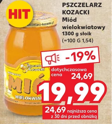 Miód Pszczelarz Kozacki