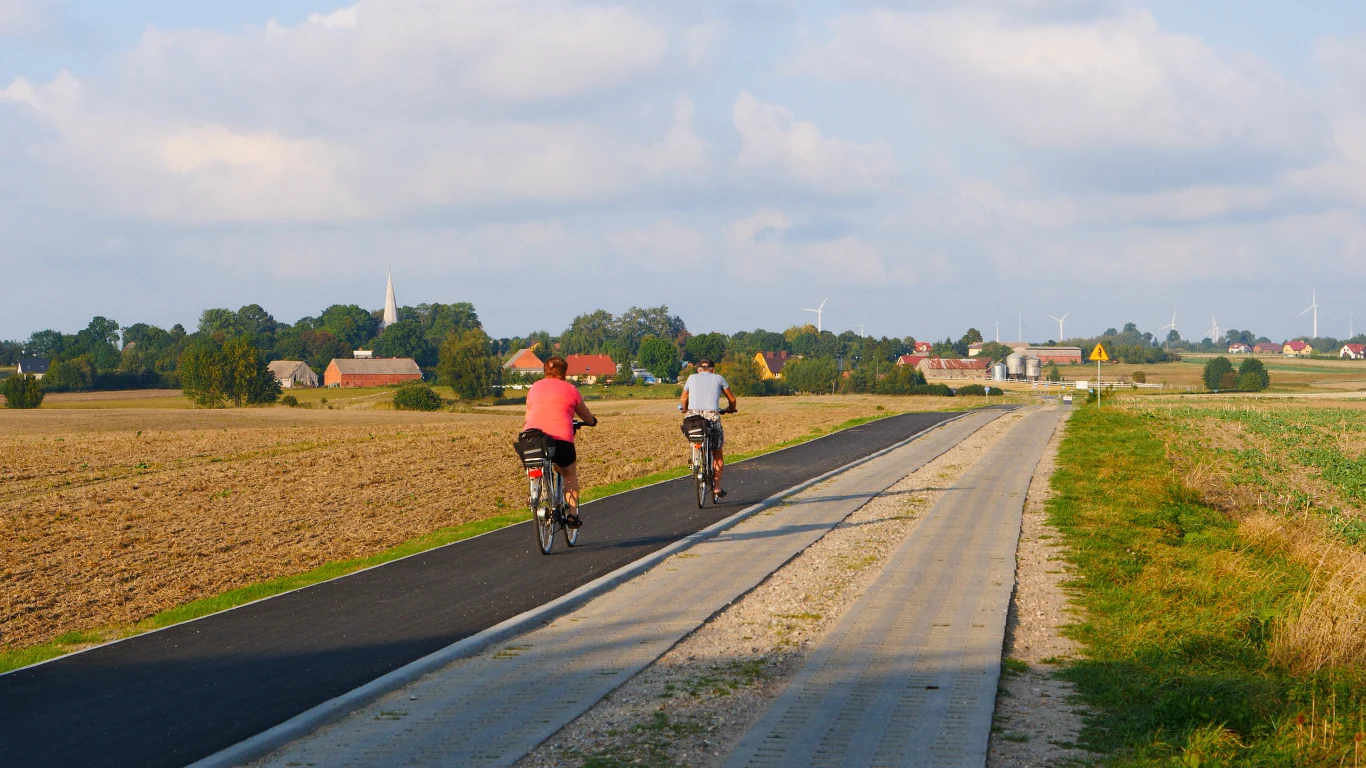 Planowany odcinek trasy VeloBaltica ma uzupełnić lukę w drodze rowerowej między Międzyzdrojami a Wisełką w woj. zachodniopomorskim