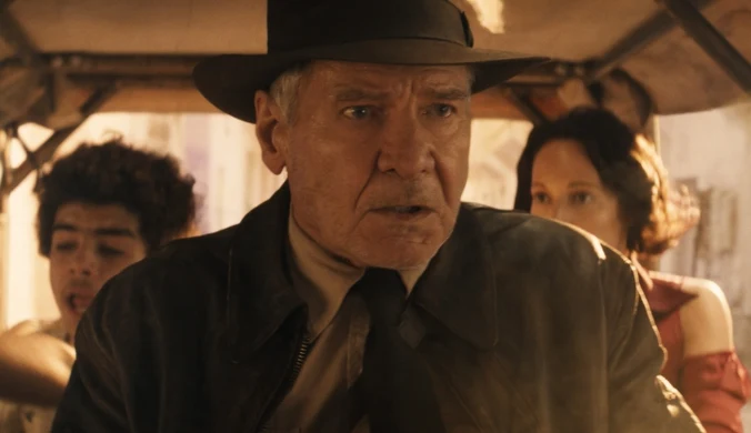 Harrison Ford w filmie Indiana Jones i artefakt przeznaczenia