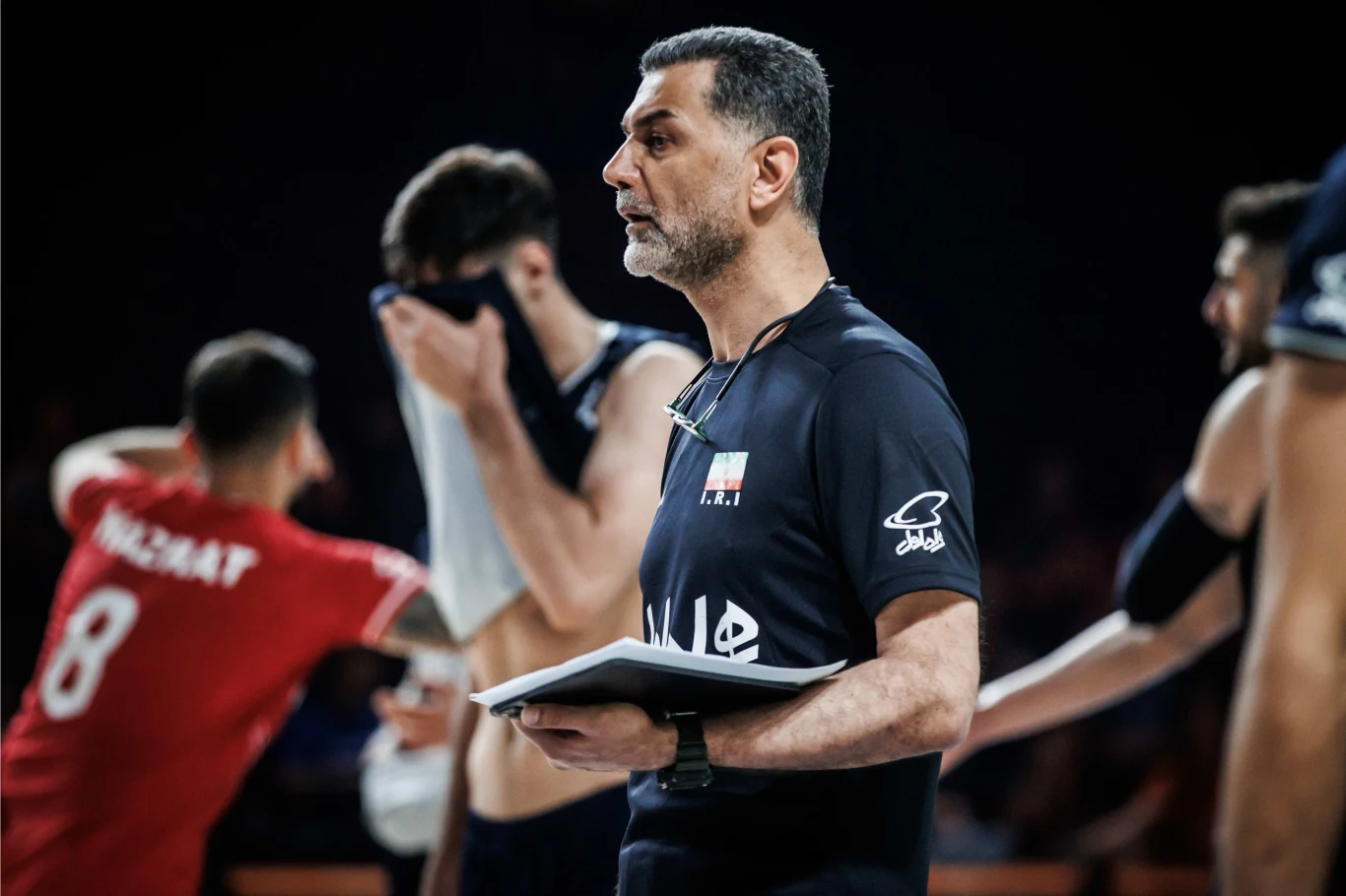 Behrouz Ataei, trener Irańczyków, wciąż czeka na wizę do USA