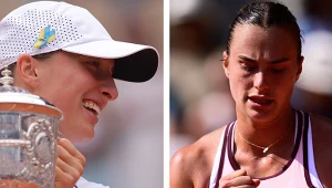 Iga Świątek i Aryna Sabalenka