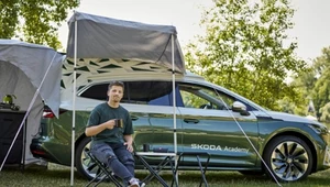 Skoda Roadiaq to jeżdżący home office. Tego kampera zaprojektowało 29 zoomerów