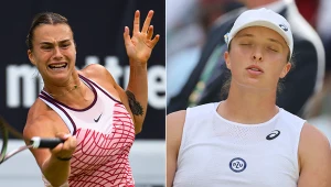 Aryna Sabalenka i Iga Świątek. Obie tenisistki na Wimbledonie mogą spotkać się dopiero w wielkim finale