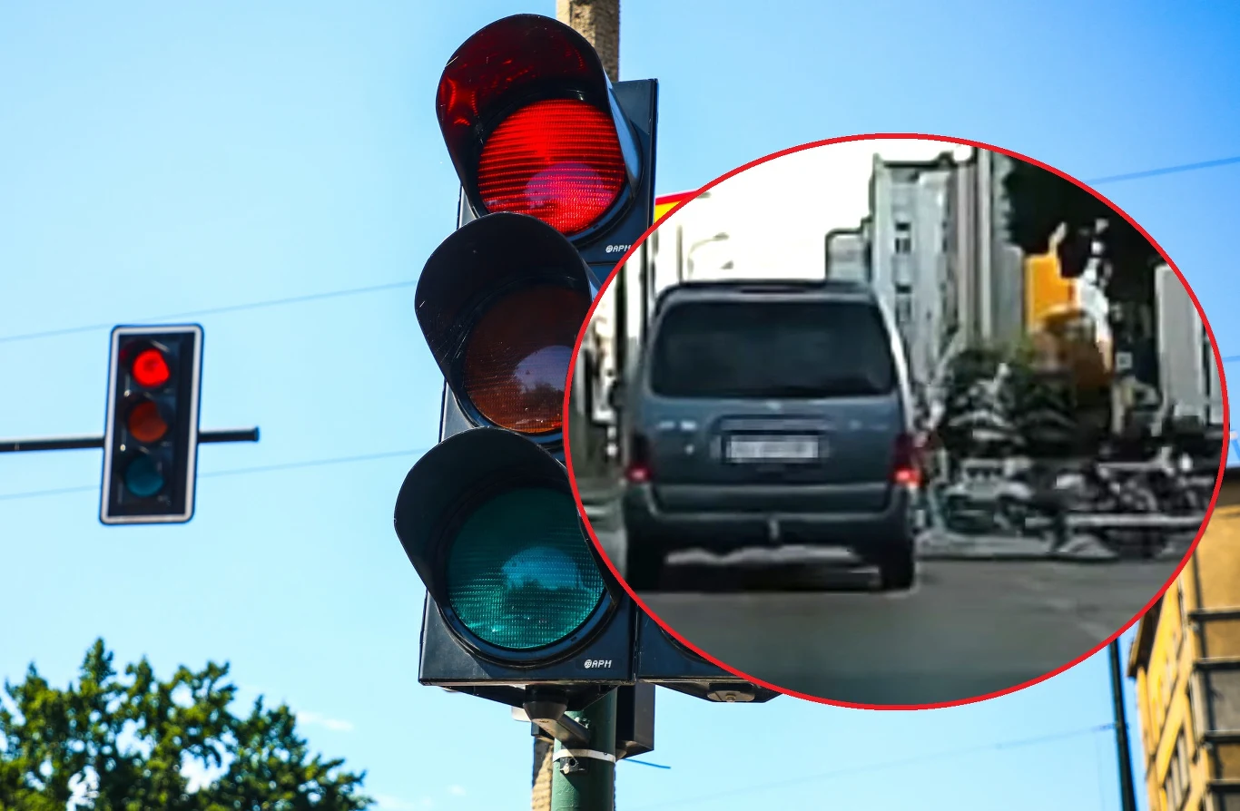 73-latek zignorował czerwone światło i doprowadził do zderzenia z motocyklistą 73-latek zignorował czerwone światło i doprowadził do zderzenia z motocyklistą