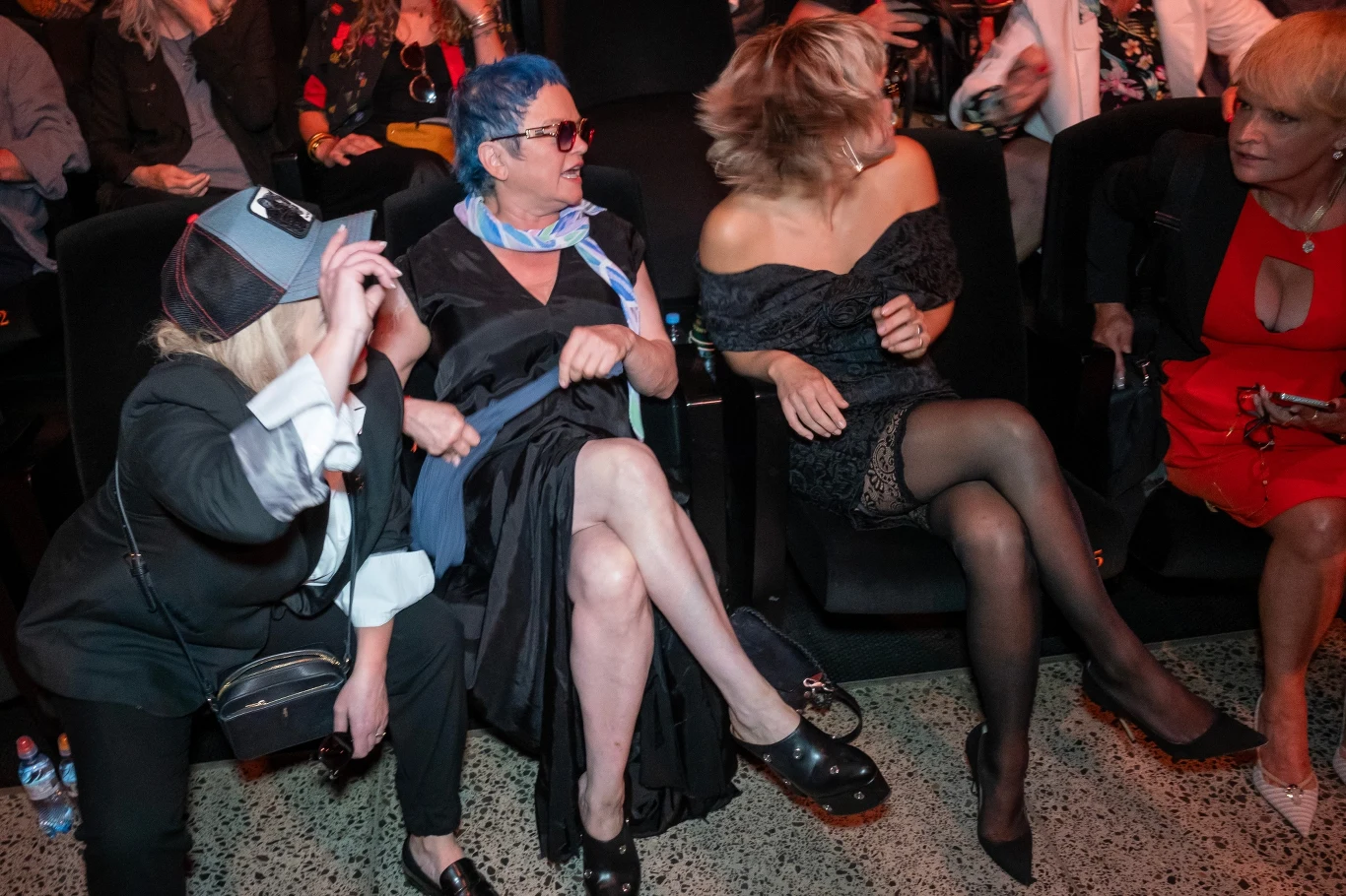 Katarzyna Figura, Lena Góra i Adrianna Biedrzyńska na gali festiwalu Tofifest Katarzyna Figura, Lena Góra i Adrianna Biedrzyńska na gali festiwalu Tofifest