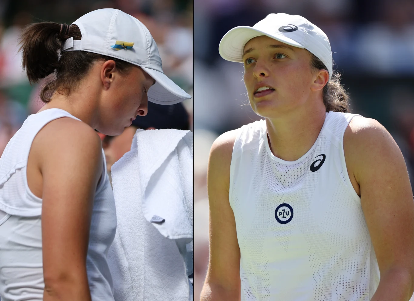 Iga Świątek na kortach Wimbledonu