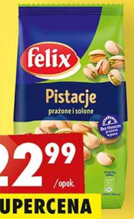 Felix Pistacje prażone i solone 240 g