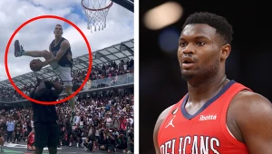 Przeskoczyć takiego giganta, jak Zion Williamson? Dla Piotra "Grabo" Grabowskiego to żaden problem!