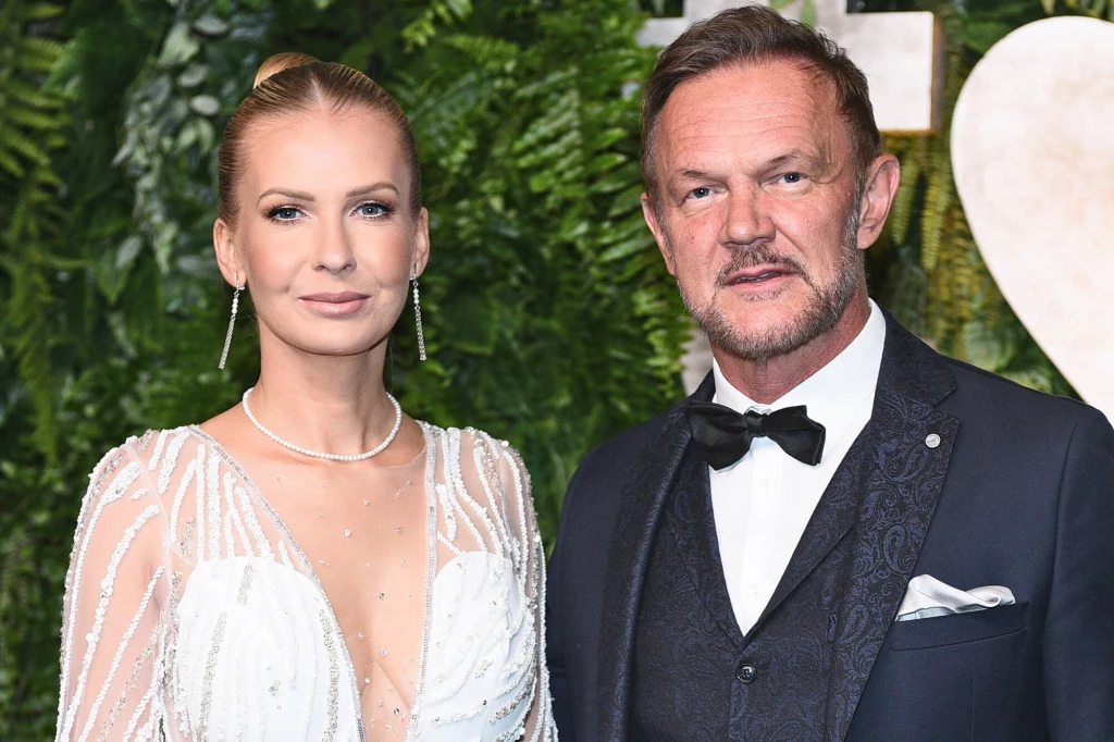 Cezary Pazura z żoną Edytą Cezary Pazura z żoną Edytą