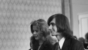 Elżbieta Śmiarowska i Krzysztof Materna