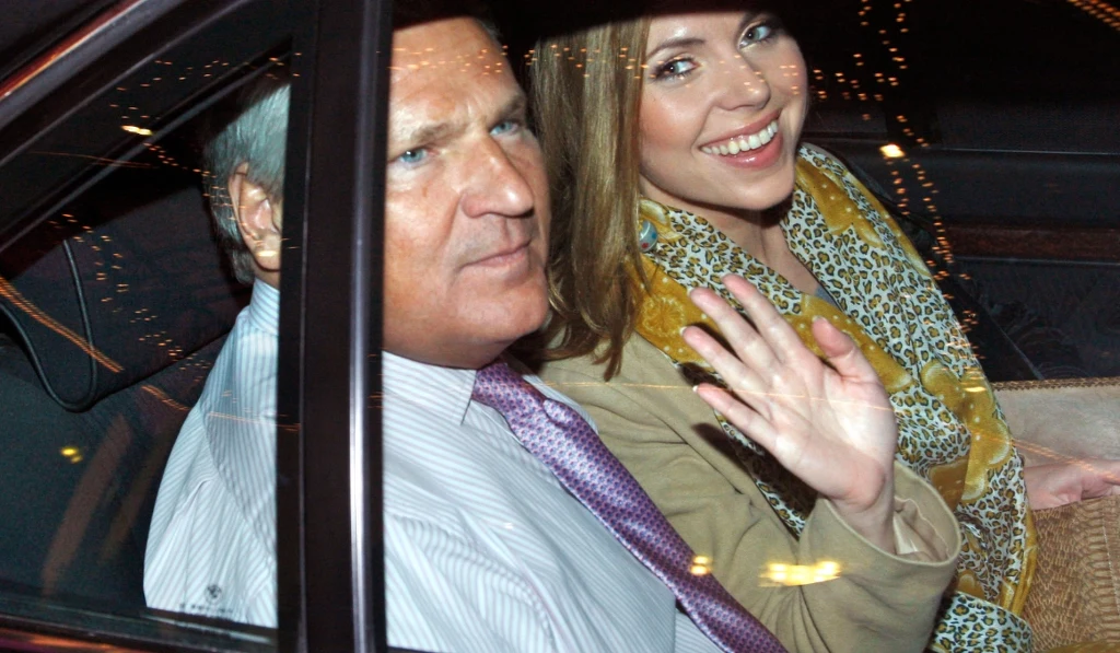 Aleksander Kwaśniewski z córką, Aleksandrą Kwaśniewską