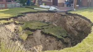 W Trzebini powstało nowe zapadlisko