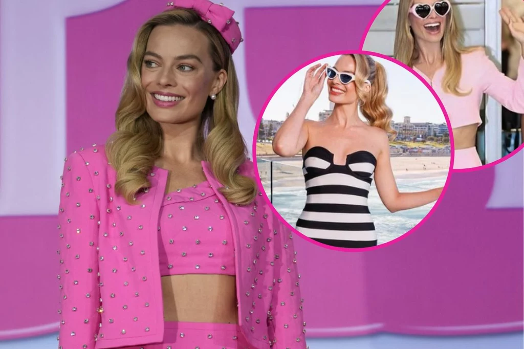 Margot Robbie w stylizacjach inspirowanych Barbie