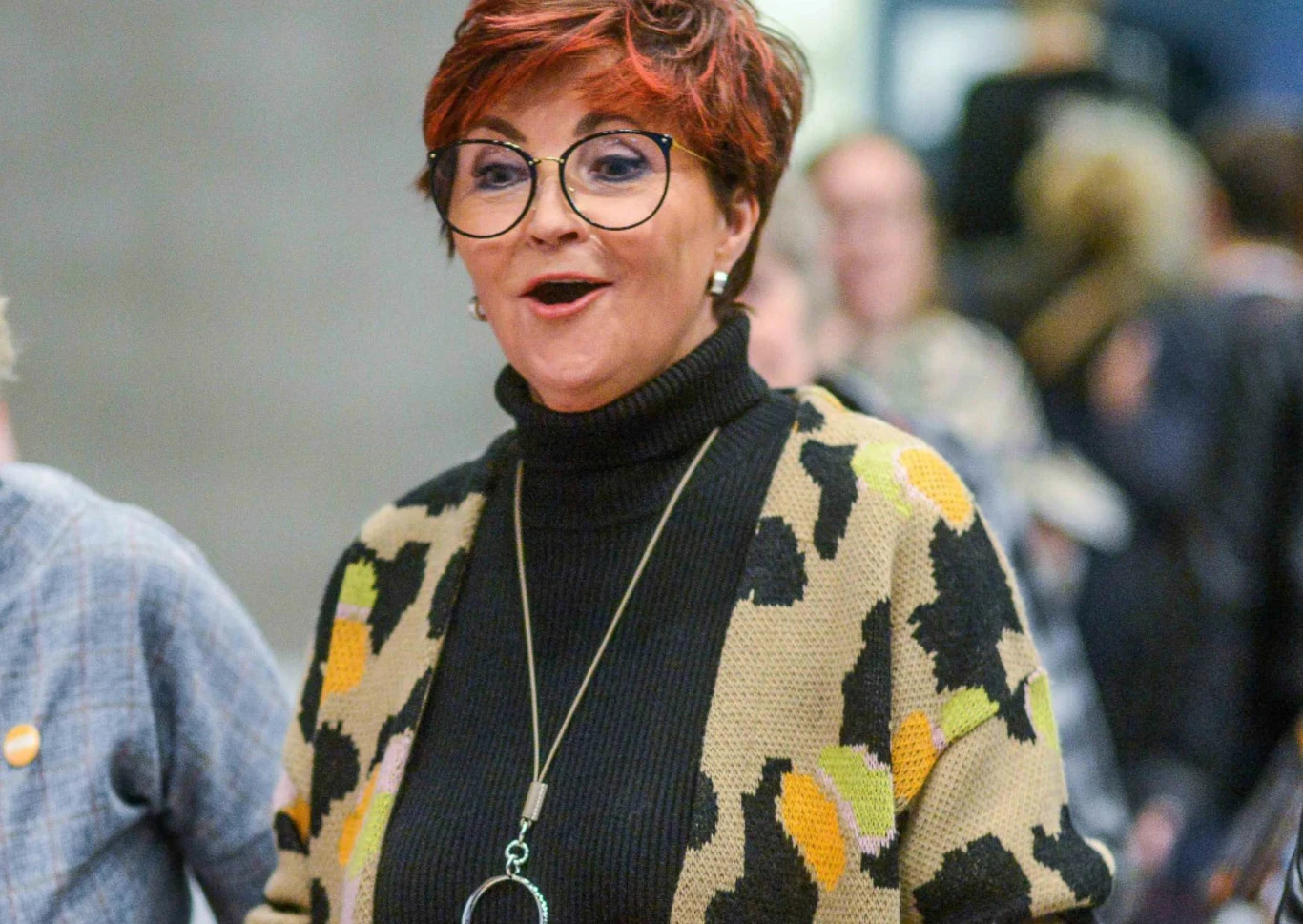 Jolanta Kwaśniewska zaliczyła niezłą wpadkę Jolanta Kwaśniewska zaliczyła niezłą wpadkę