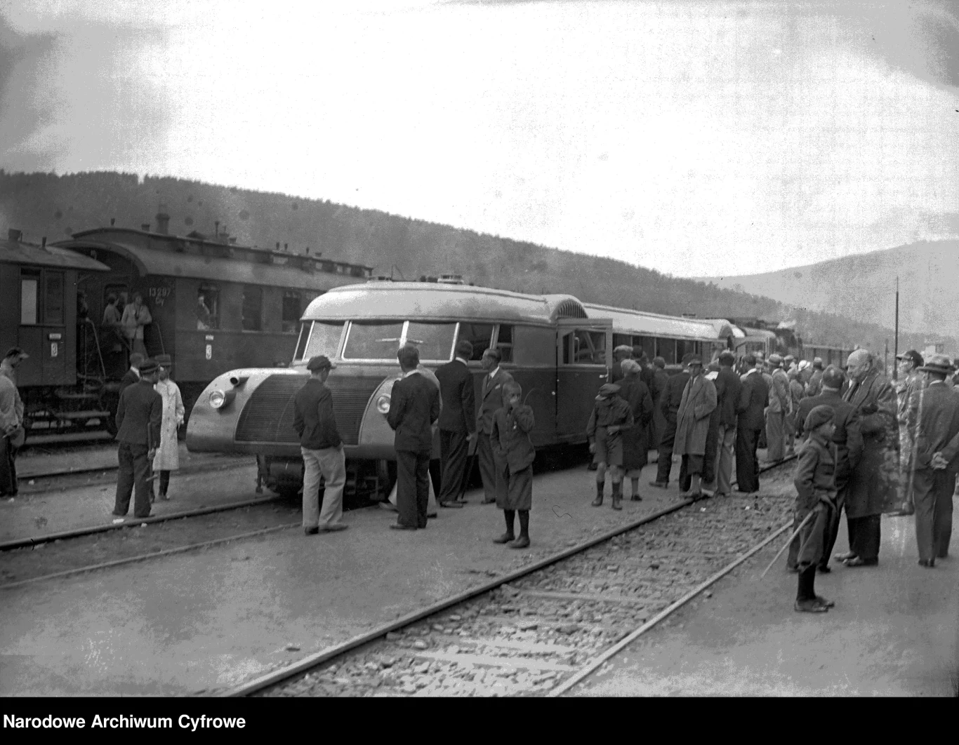 Luxtorpeda podczas testów w 1933 roku Luxtorpeda podczas testów w 1933 roku