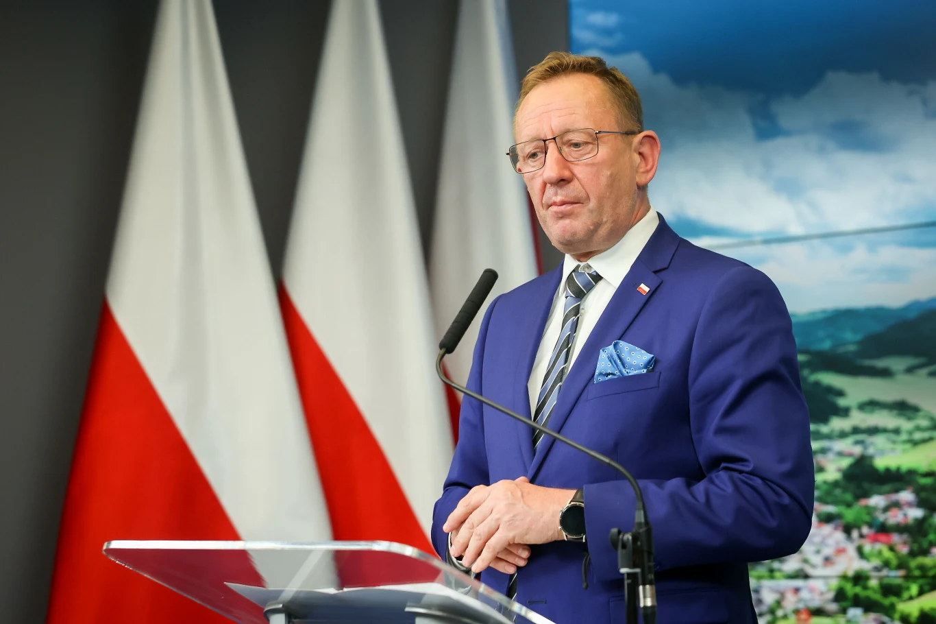 Minister rolnictwa Robert Telus Minister rolnictwa Robert Telus