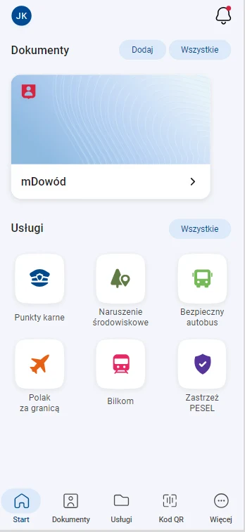 Aplikacja mObywatel 2.0