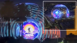 Las Vegas zobowiązuje! Gigantyczny wyświetlacz The Sphere w akcji