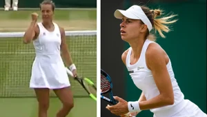 Barbora Strycova/screen YouTube i Magda Linette