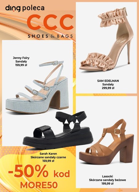 CCC - letnie promocje - Ding Poleca Lipiec 2023