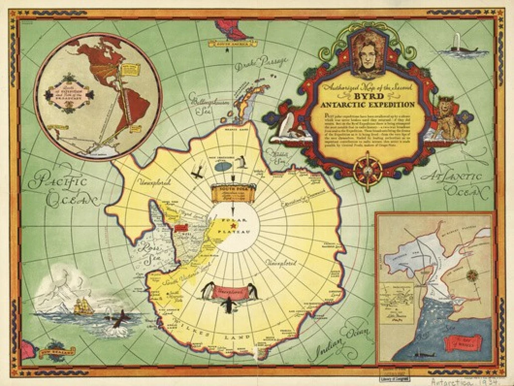Czy Antarktyda jest portalem do innego świata? Taką tezę wysnuł Admirał Byrd w swoich niezwykłych dziennikach 