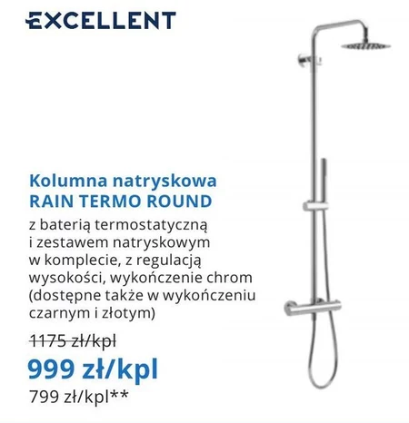 Kolumna natryskowa Excellent