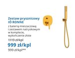 Zestaw prysznicowy