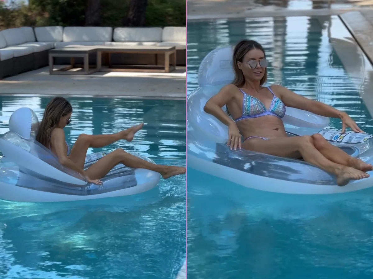 Nóżki Rozenek na wakacjach