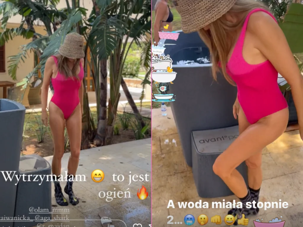 Nóżki Rozenek na wakacjach Nóżki Rozenek na wakacjach