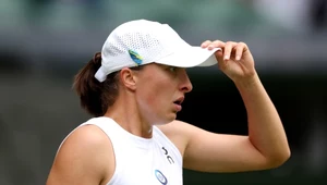 Iga Świątek w trakcie Wimbledonu 2023