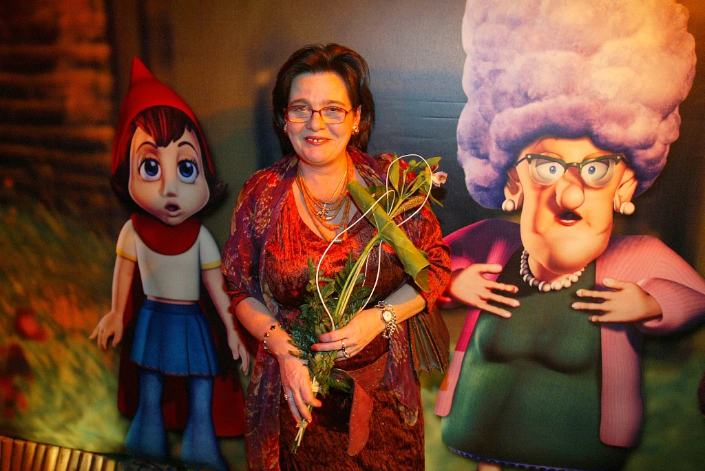 Miriam Aleksandrowicz podczas premiery filmu "Czerwony kapturek - prawdziwa historia" Miriam Aleksandrowicz podczas premiery filmu "Czerwony kapturek - prawdziwa historia"