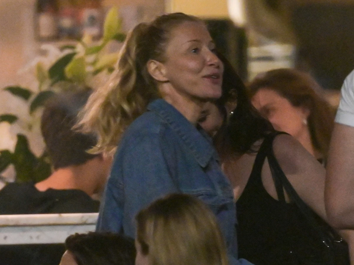 Warnke przyłapana na imprezie