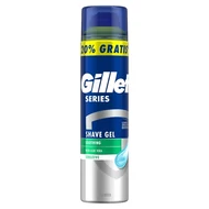Gillette Series Kojący żel do golenia z aloesem, 240 ml