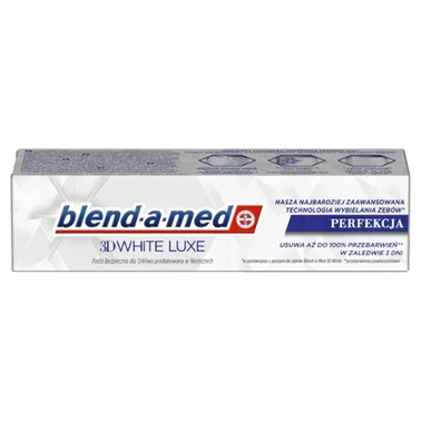 Blend-a-med 3DWhite Luxe Perfection Pasta do zębów 75 ml - 3