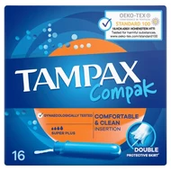 Tampax Compak Super Plus Tampony z aplikatorem, x16