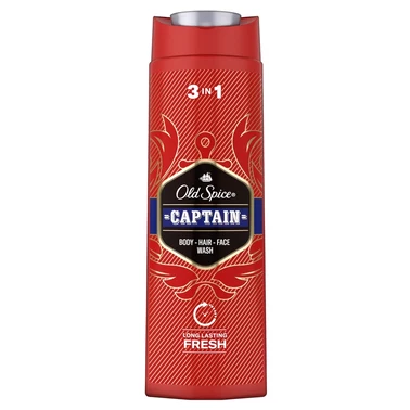 Old Spice Captain Męski żel pod prysznic i szampon ml Długotrwała świeżość - 1