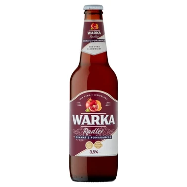 Warka Radler Piwo z lemoniadą o smaku granatu z pomarańczą 500 ml - 1