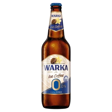 Warka Ice Coffee Bezalkoholowy napój piwny z nutką wanilii 500 ml - 0