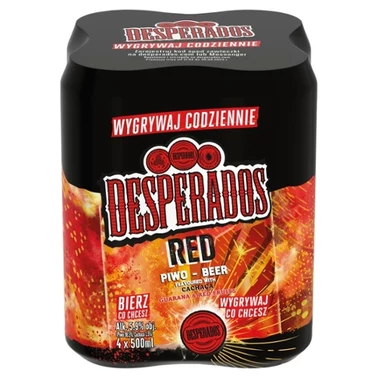 Desperados Red Piwo 4 x 500 ml - 1